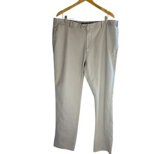 Peter Millar Men’s Pima Cotton Khakis. Size 40 waist x 36 length. GUC‎ Light tan
